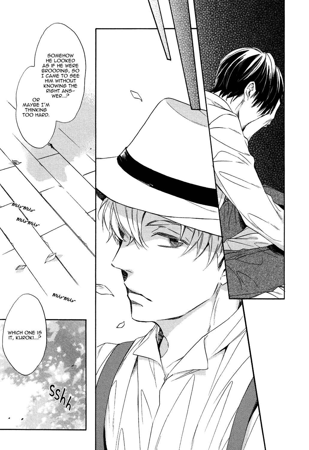 Page 34 Chapter 2 Kageri ni Komorebi, Sore Kara Midori