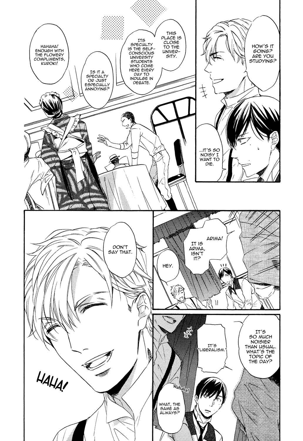 Page 22 Chapter 3 Kageri ni Komorebi, Sore Kara Midori
