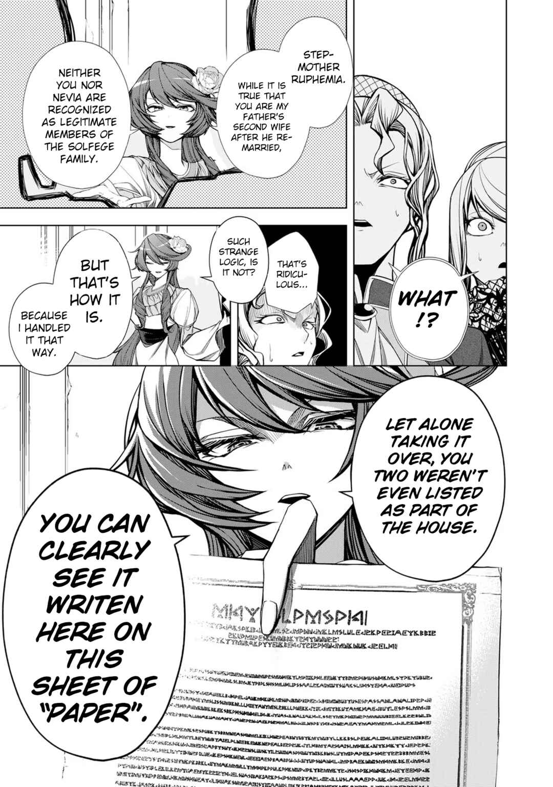 Page 32 Chapter 3 A Splendid Revenge Story of a Super-Dreadnought Cheat Villainess