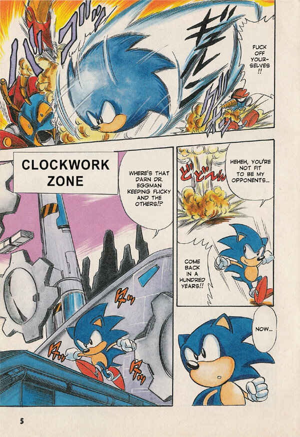Page 2 Chapter 3 Sonic the Hedgehog Story Comic