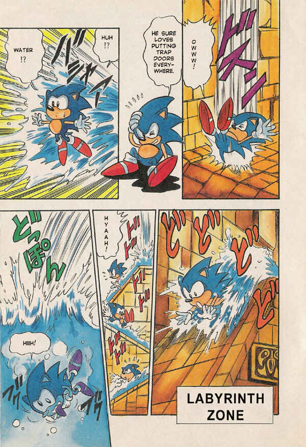 Page 4 Chapter 3 Sonic the Hedgehog Story Comic