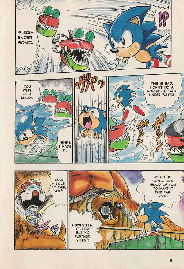 Page 5 Chapter 3 Sonic the Hedgehog Story Comic