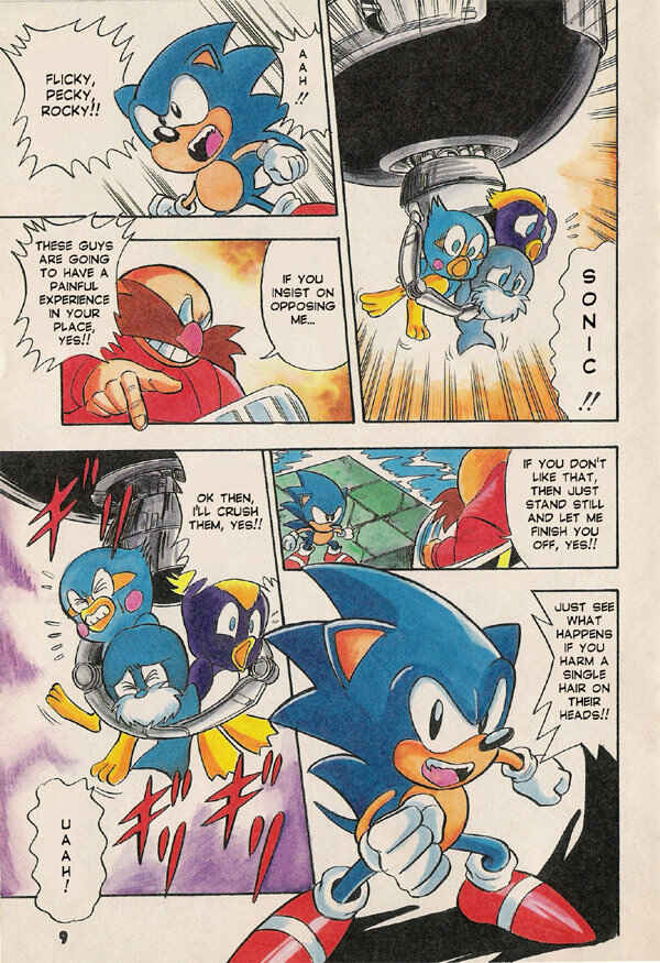 Page 6 Chapter 3 Sonic the Hedgehog Story Comic