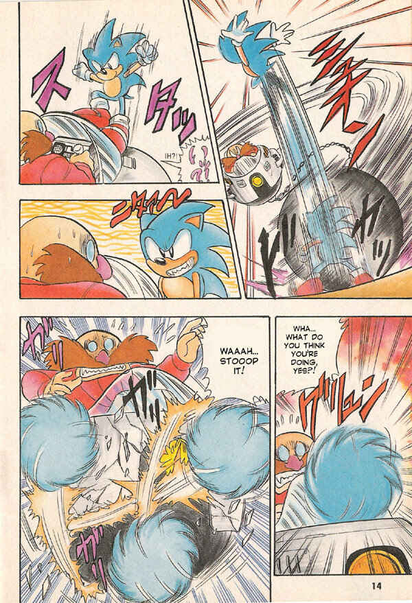 Page 12 Chapter 1 Sonic the Hedgehog Story Comic