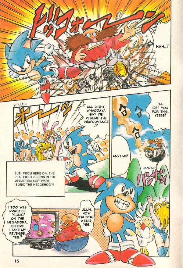 Page 13 Chapter 1 Sonic the Hedgehog Story Comic