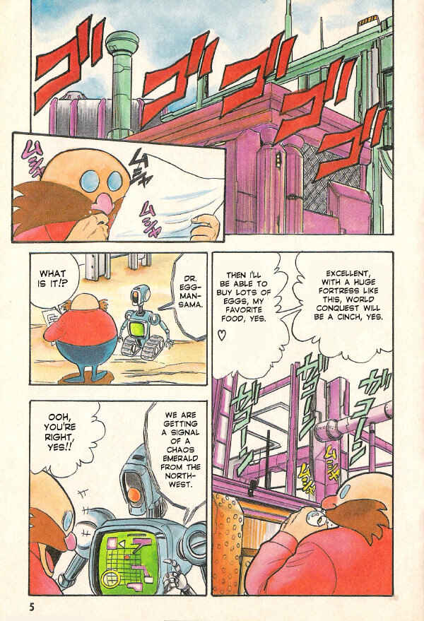 Page 3 Chapter 1 Sonic the Hedgehog Story Comic