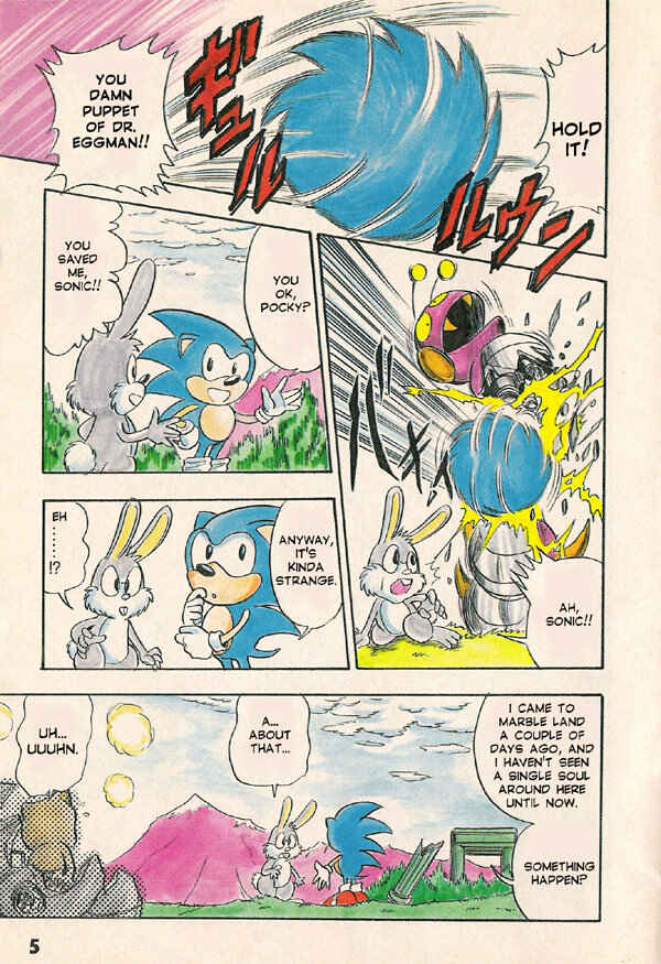 Page 2 Chapter 2 Sonic the Hedgehog Story Comic