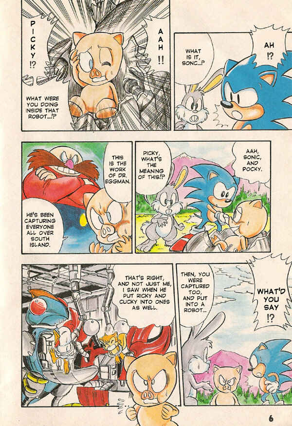 Page 3 Chapter 2 Sonic the Hedgehog Story Comic