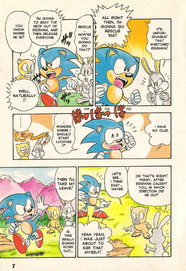 Page 4 Chapter 2 Sonic the Hedgehog Story Comic
