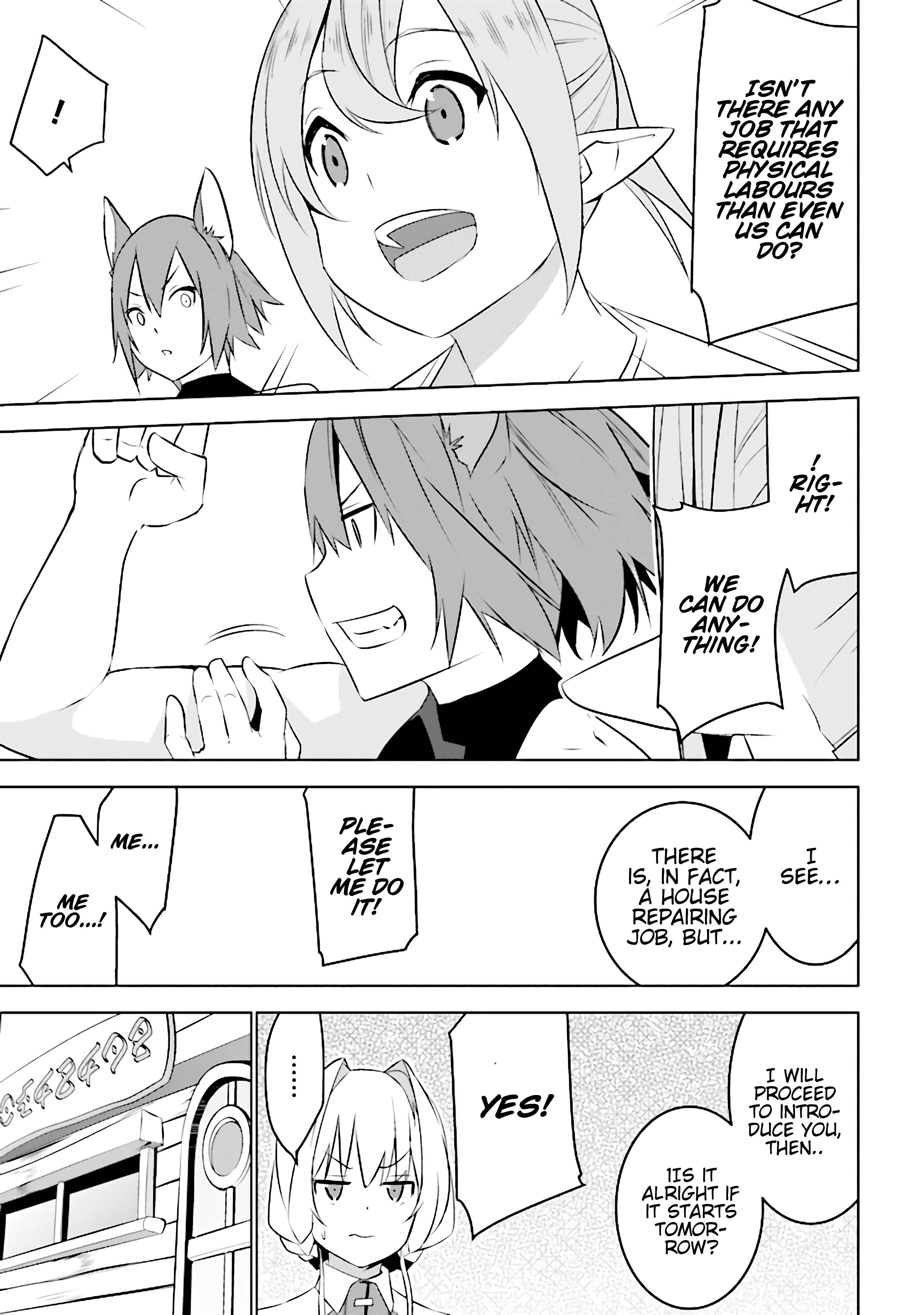 Page 12 Chapter 4.1 Isekai Teni, Jirai Tsuki.