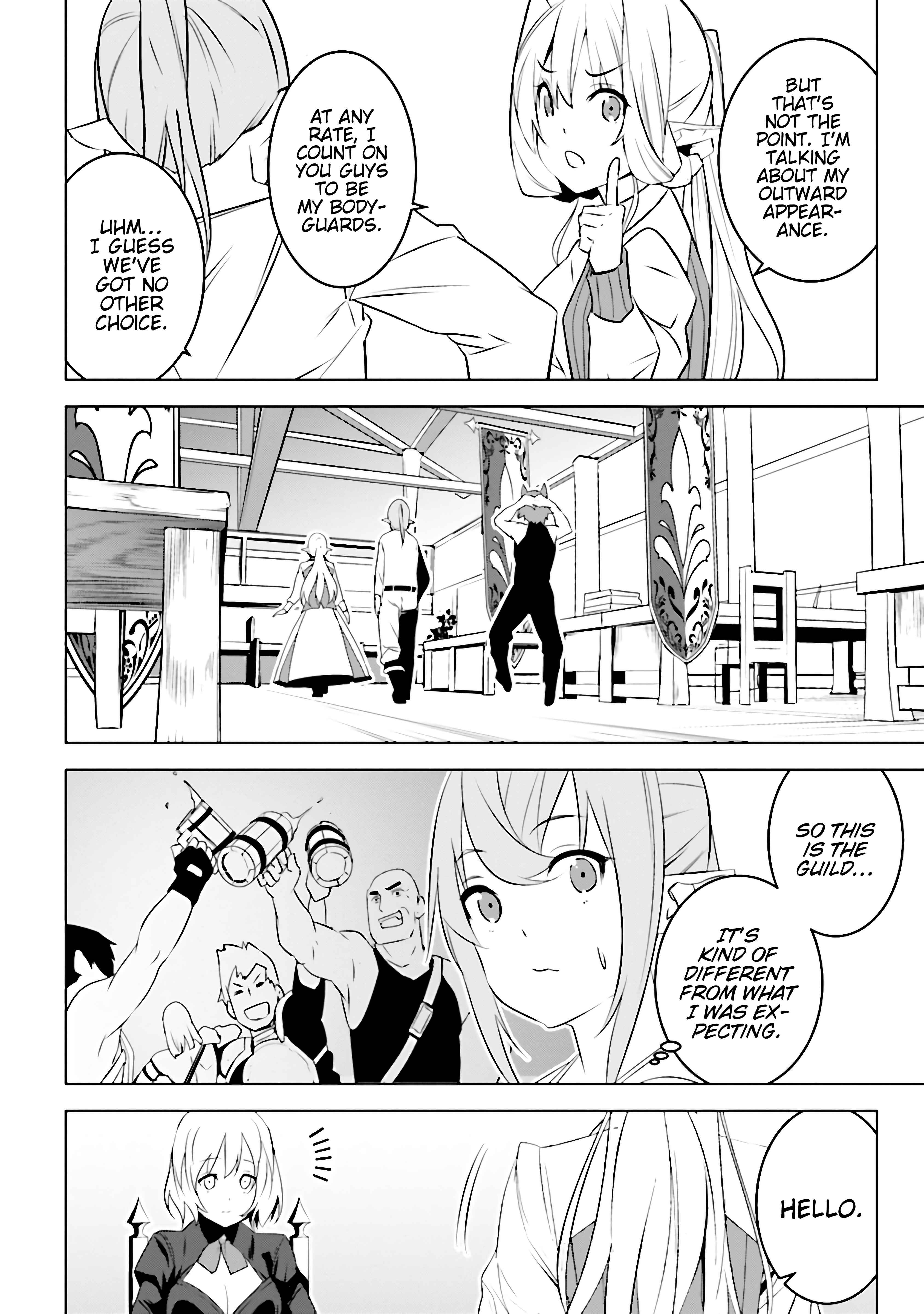 Page 7 Chapter 4.1 Isekai Teni, Jirai Tsuki.