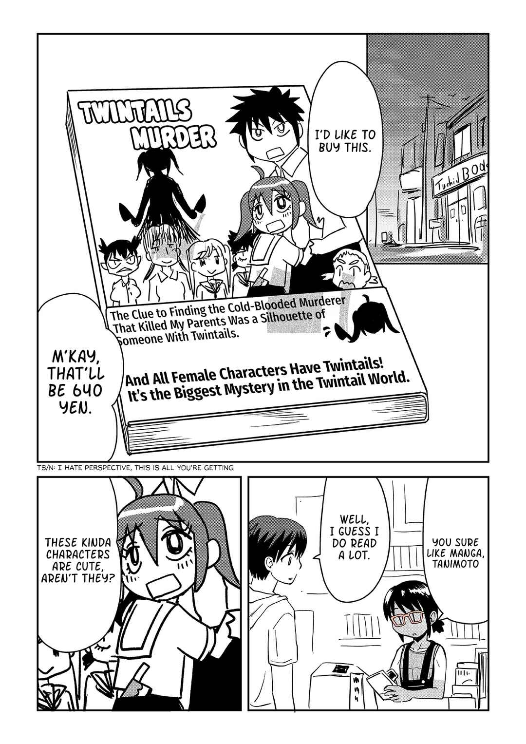 Page 1 Chapter 6 Tanimoto-kun and Tsuchida-san