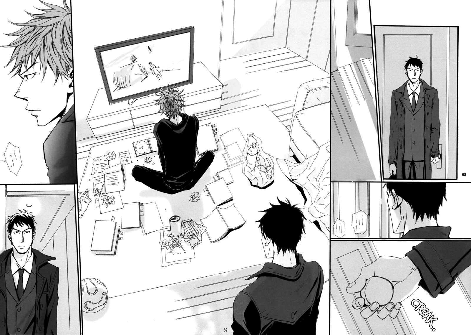 Page 65 Chapter Unknown_b2fb Giant Killing - Ai to Hana to Heiwa no Kankin (Doujinshi)