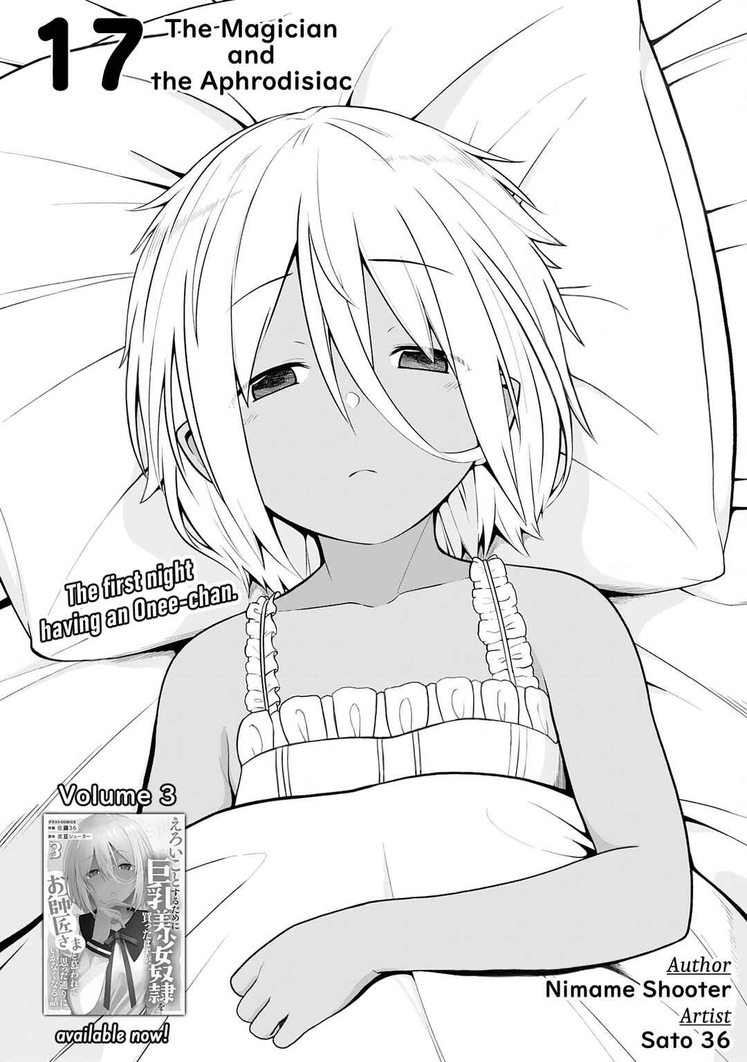 Page 3 Chapter 17 Eroi Koto Suru Tame ni Kyonyuu Bishoujo Dorei wo Katta Hazu ga, Oshishou-sama to Shitawa Rete Omotta Toori ni Ikanaku Naru Hanashi