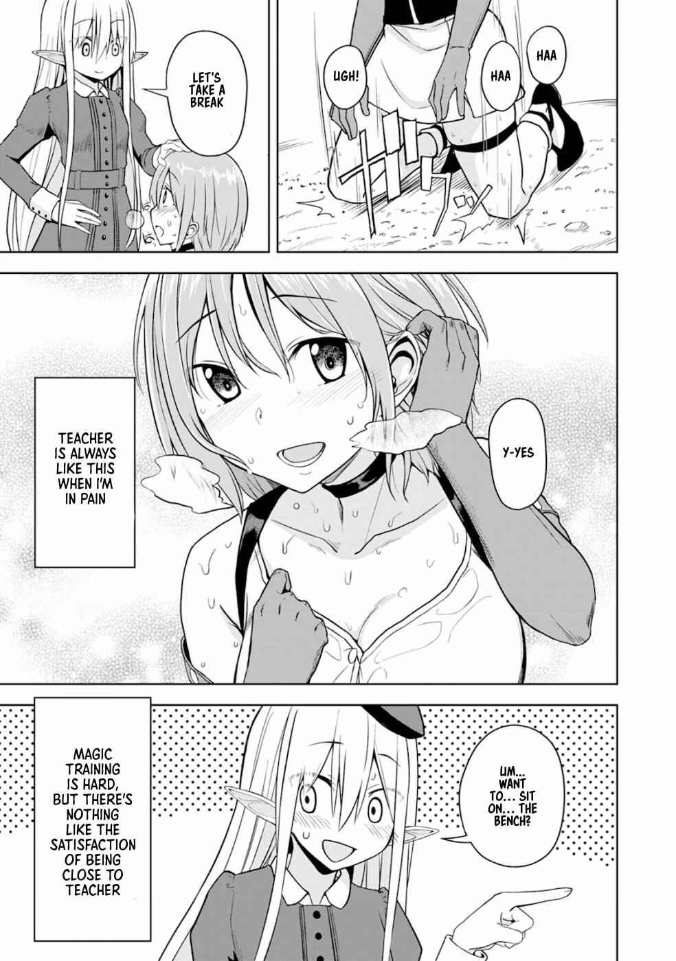 Page 10 Chapter 5 Eroi Koto Suru Tame ni Kyonyuu Bishoujo Dorei wo Katta Hazu ga, Oshishou-sama to Shitawa Rete Omotta Toori ni Ikanaku Naru Hanashi
