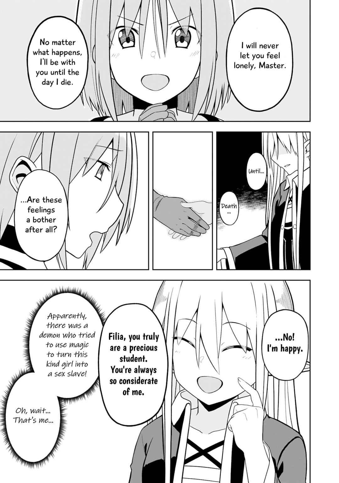 Page 24 Chapter 23 Eroi Koto Suru Tame ni Kyonyuu Bishoujo Dorei wo Katta Hazu ga, Oshishou-sama to Shitawa Rete Omotta Toori ni Ikanaku Naru Hanashi