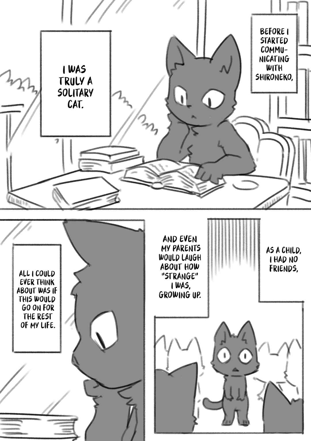 Page 1 Chapter 17 White Cat and Black Cat