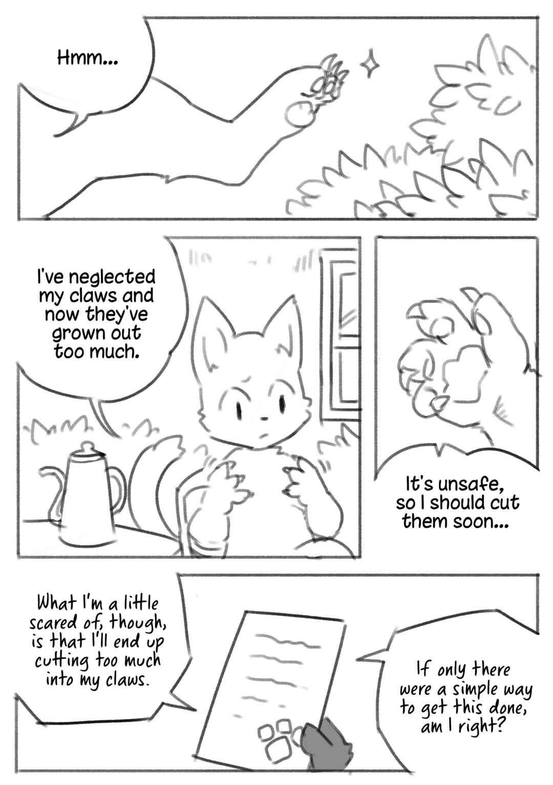 Page 1 Chapter 16 White Cat and Black Cat