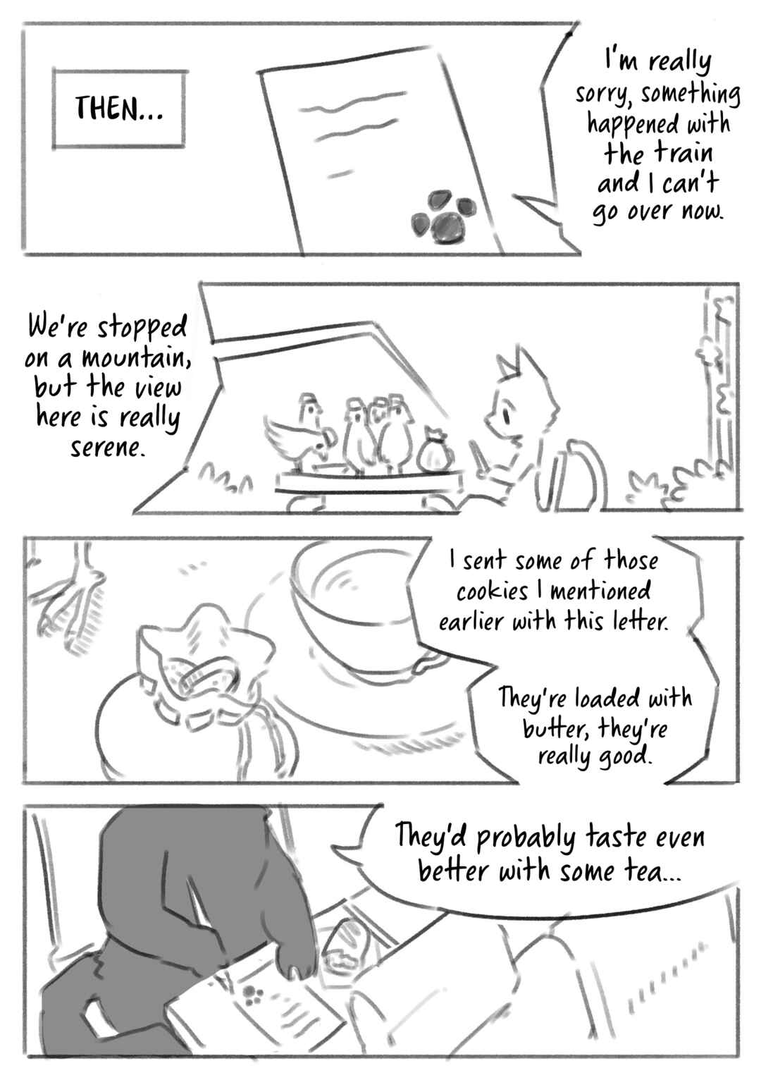 Page 4 Chapter 1 White Cat and Black Cat