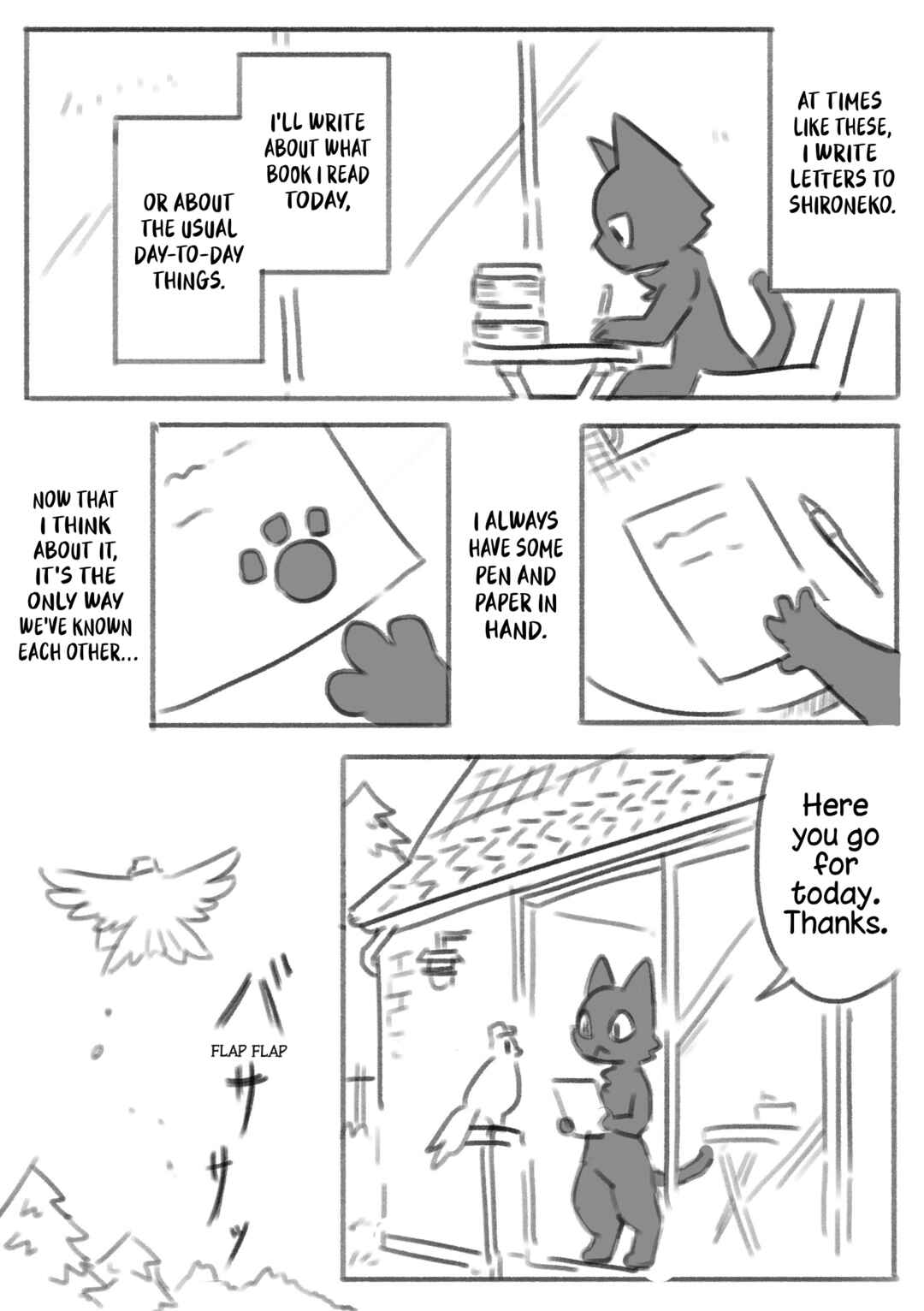Page 2 Chapter 2 White Cat and Black Cat