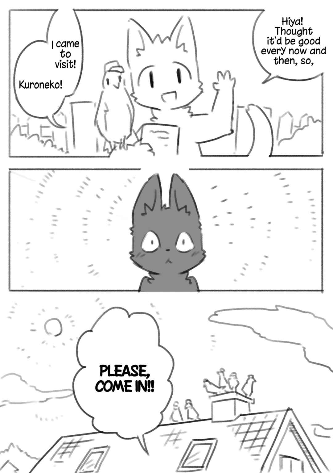 Page 4 Chapter 2 White Cat and Black Cat