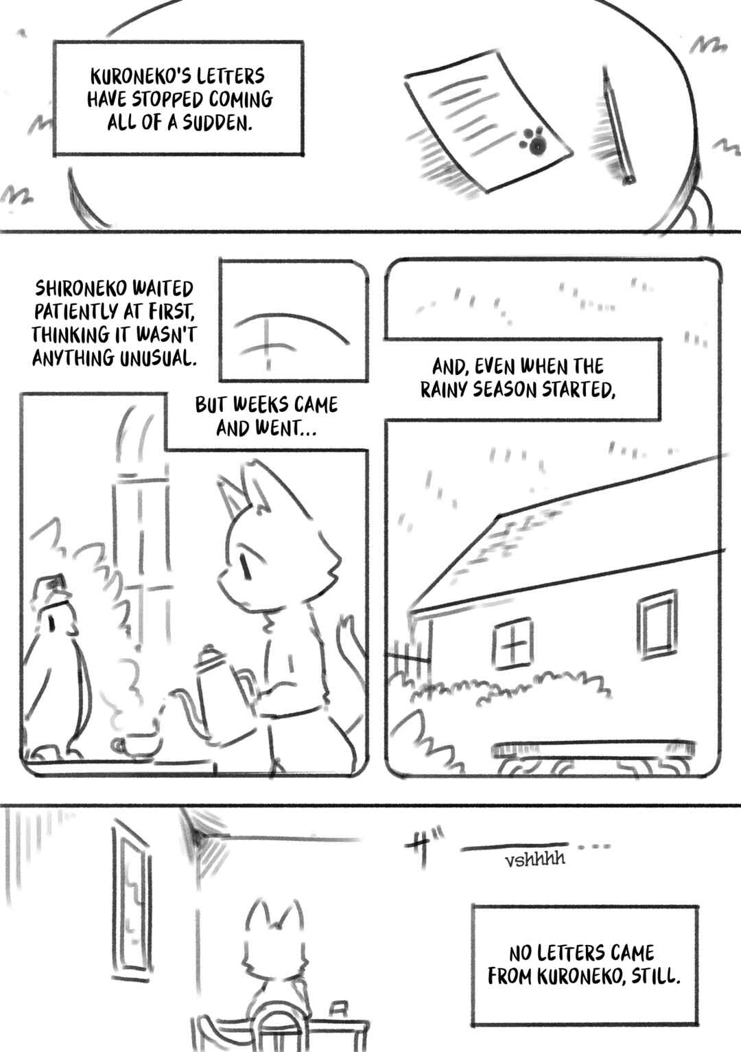 Page 1 Chapter 8 White Cat and Black Cat