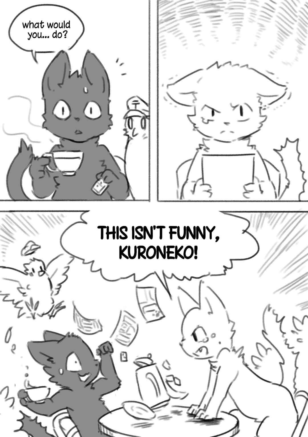 Page 4 Chapter 8 White Cat and Black Cat