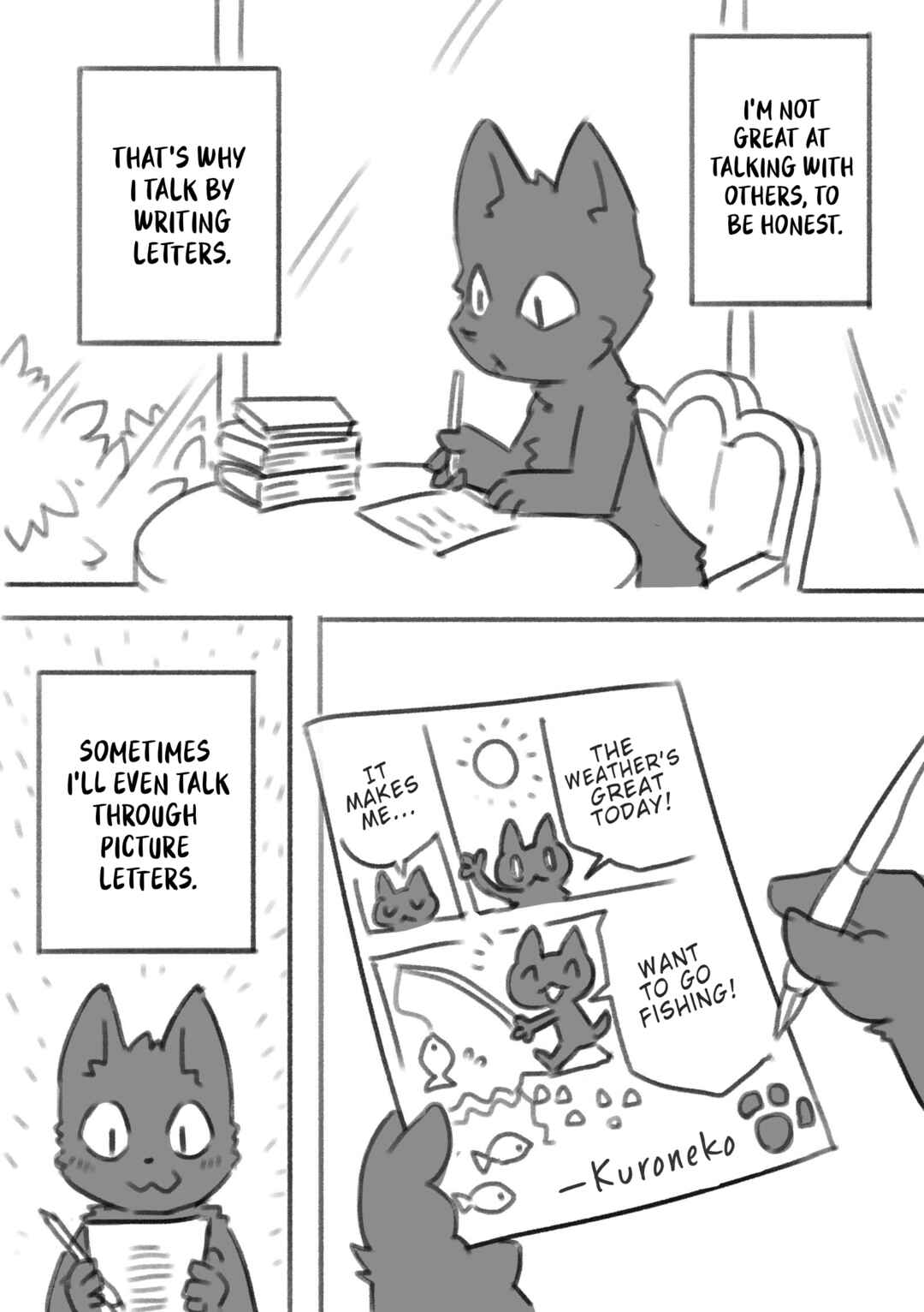 Page 1 Chapter 13 White Cat and Black Cat