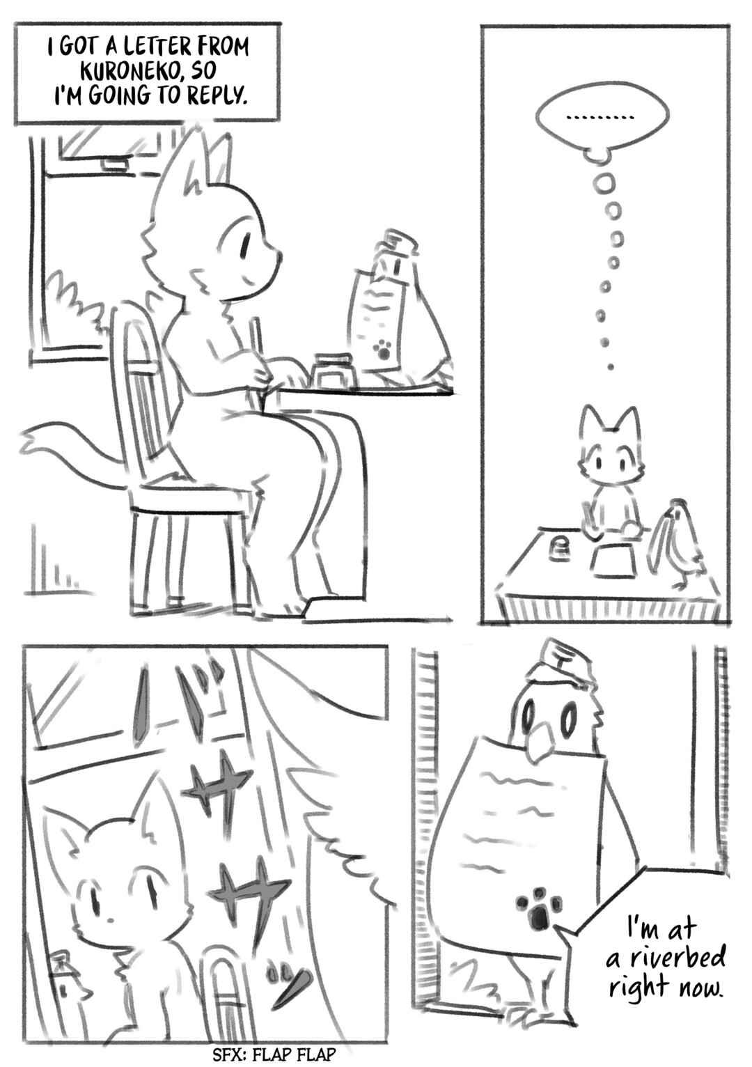 Page 1 Chapter 3 White Cat and Black Cat