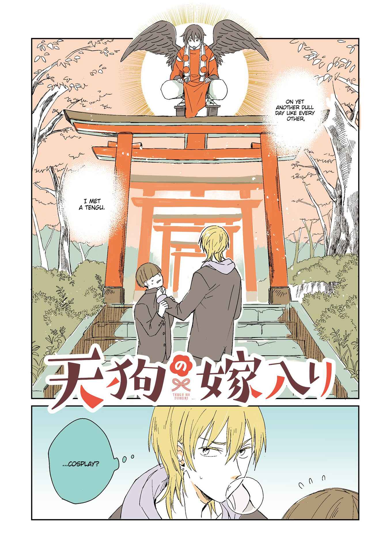 Page 1 Chapter 1 Tengu no Yomeiri