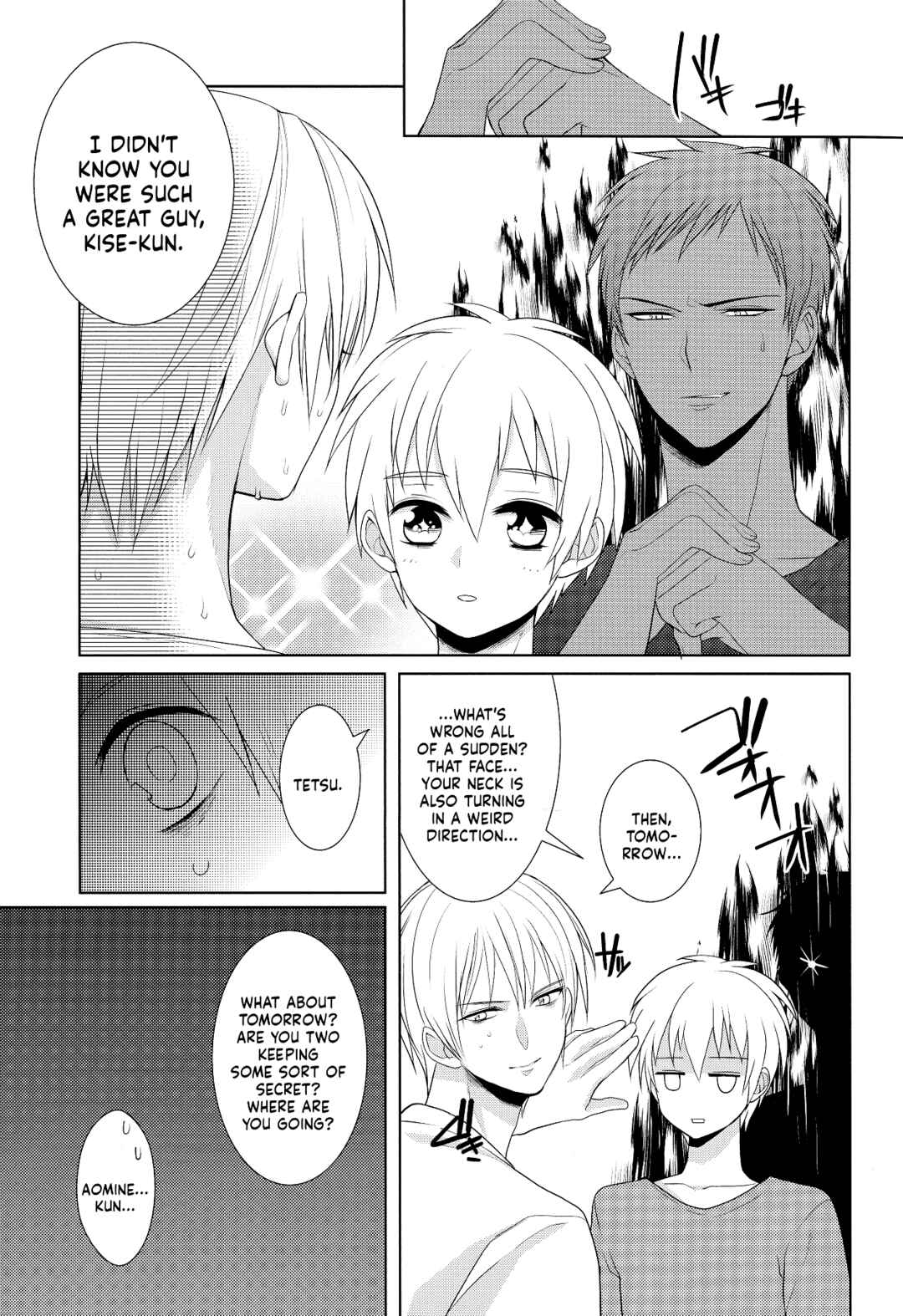 Page 13 Chapter Unknown_fb7d Kuroko no Basket - Ore no Kawaii Mosai Yatsu  (Doujinshi)