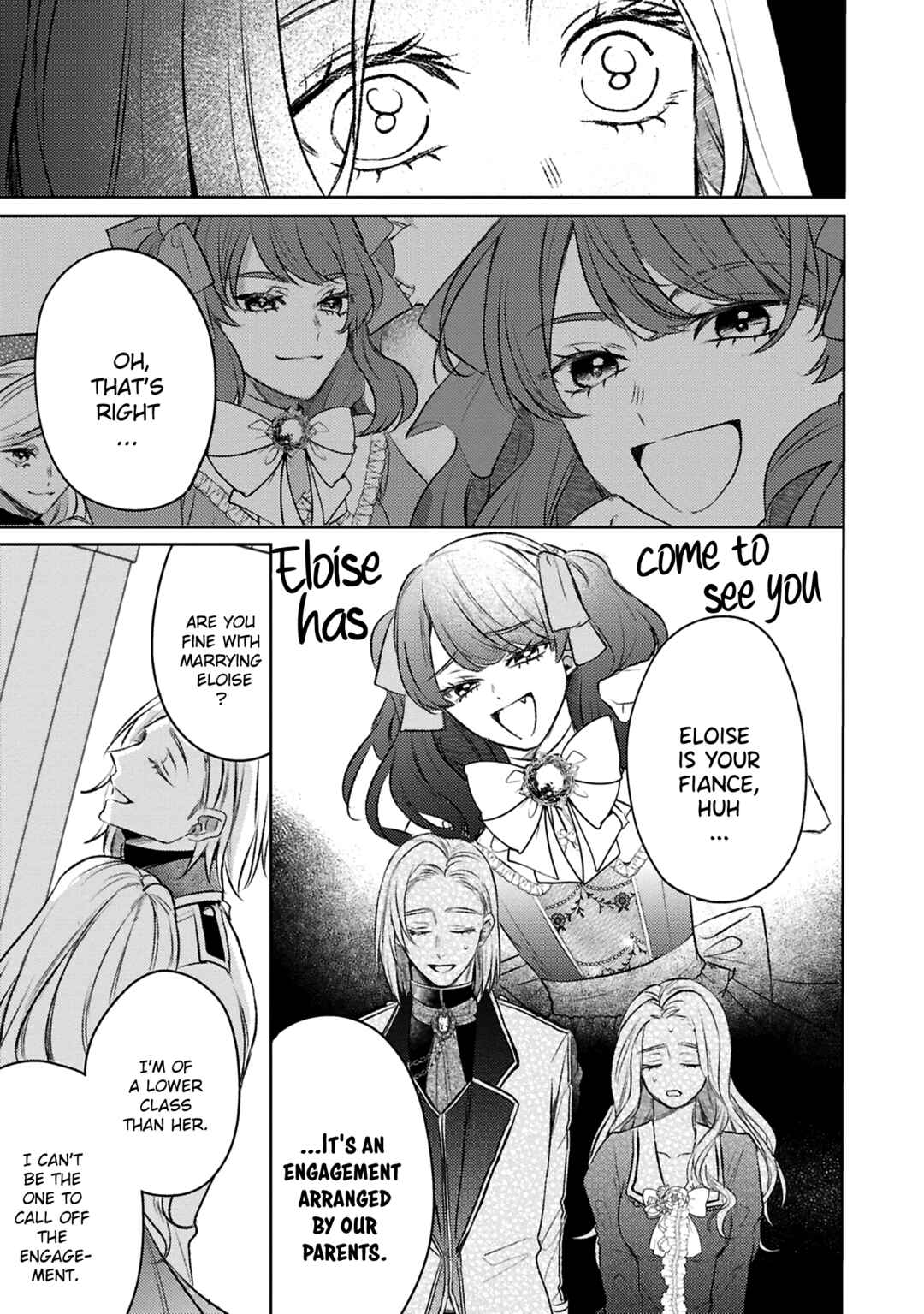 Page 30 Chapter 8 Ko, Konna Ikemen ga Watashi no Osananajimi de Konyakusha Desutte? Sasuga Akuyaku Reijou, Sore Kurai no Utsuwa Janakereba Konna Taiyaku Tsutomaranai Wa