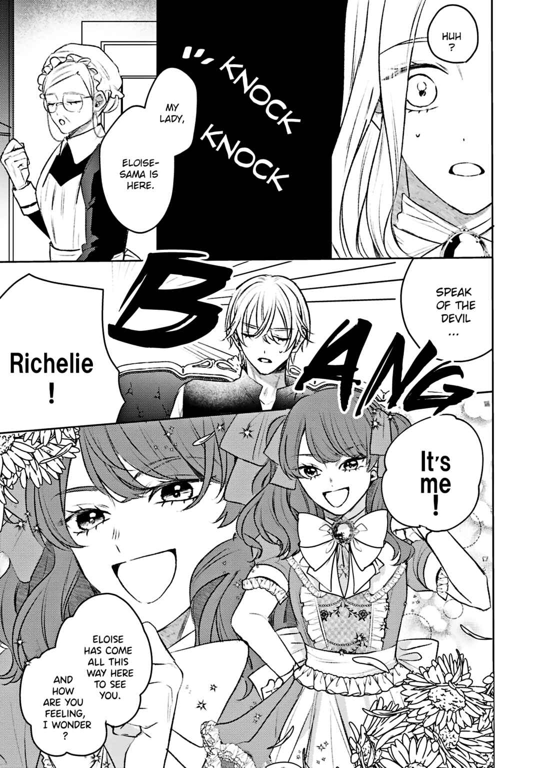 Page 12 Chapter 5 Ko, Konna Ikemen ga Watashi no Osananajimi de Konyakusha Desutte? Sasuga Akuyaku Reijou, Sore Kurai no Utsuwa Janakereba Konna Taiyaku Tsutomaranai Wa