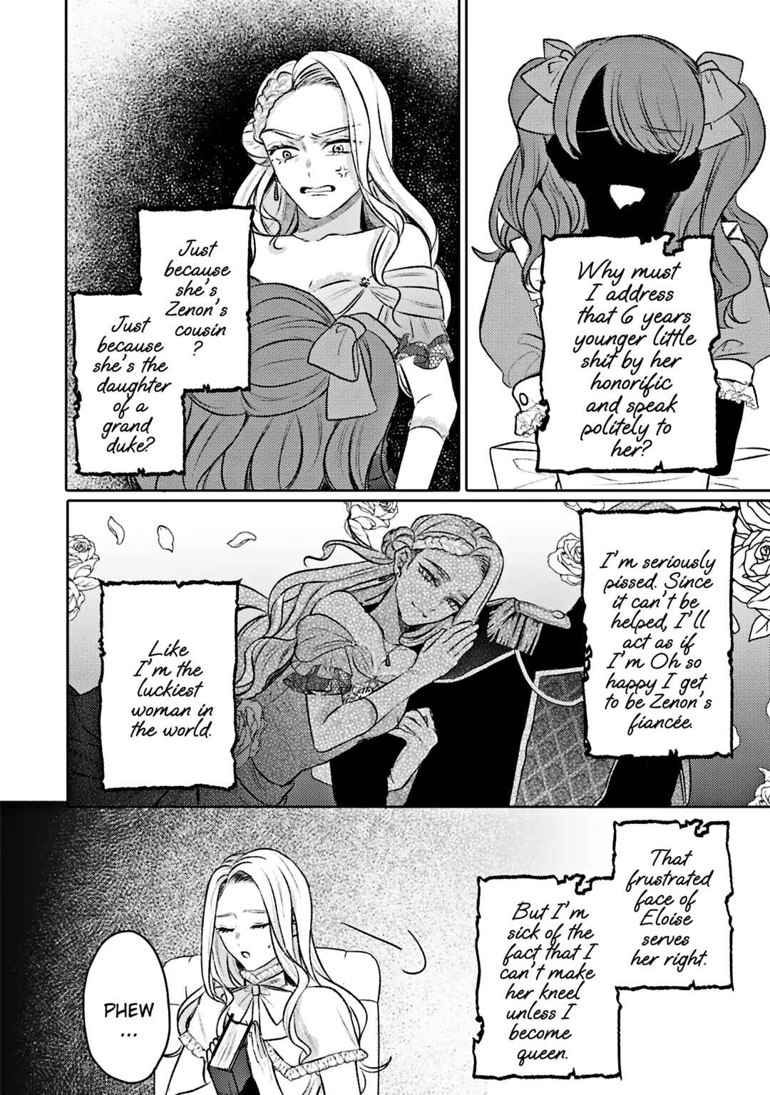 Page 3 Chapter 5 Ko, Konna Ikemen ga Watashi no Osananajimi de Konyakusha Desutte? Sasuga Akuyaku Reijou, Sore Kurai no Utsuwa Janakereba Konna Taiyaku Tsutomaranai Wa