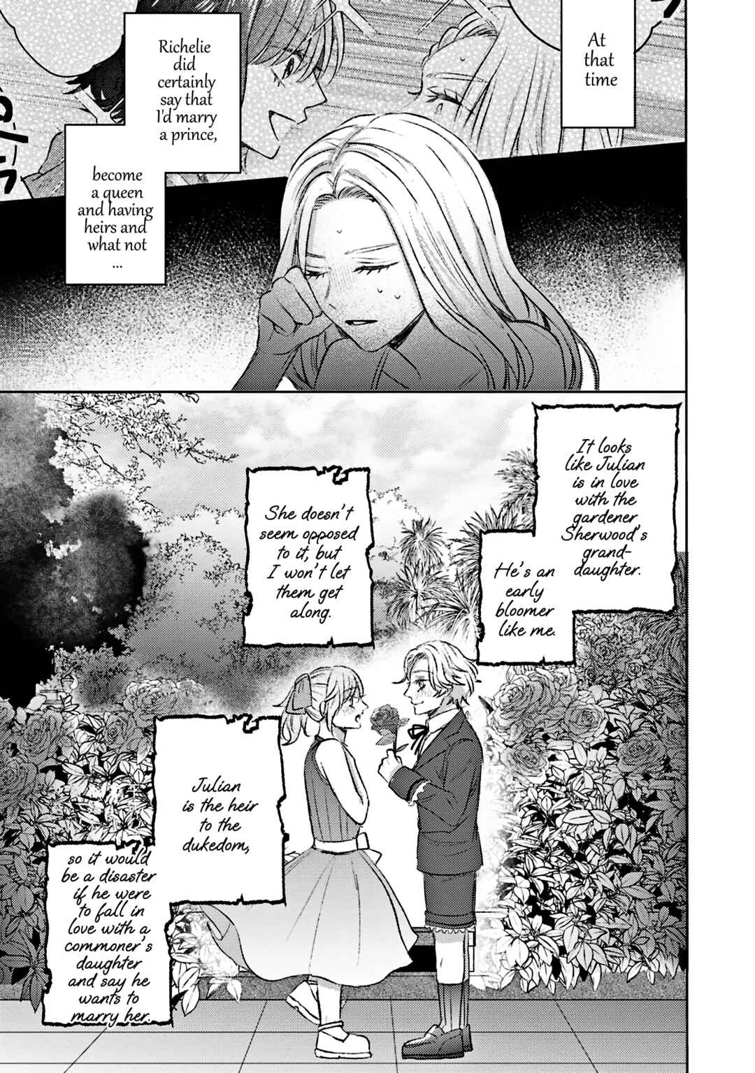 Page 11 Chapter 2 Ko, Konna Ikemen ga Watashi no Osananajimi de Konyakusha Desutte? Sasuga Akuyaku Reijou, Sore Kurai no Utsuwa Janakereba Konna Taiyaku Tsutomaranai Wa