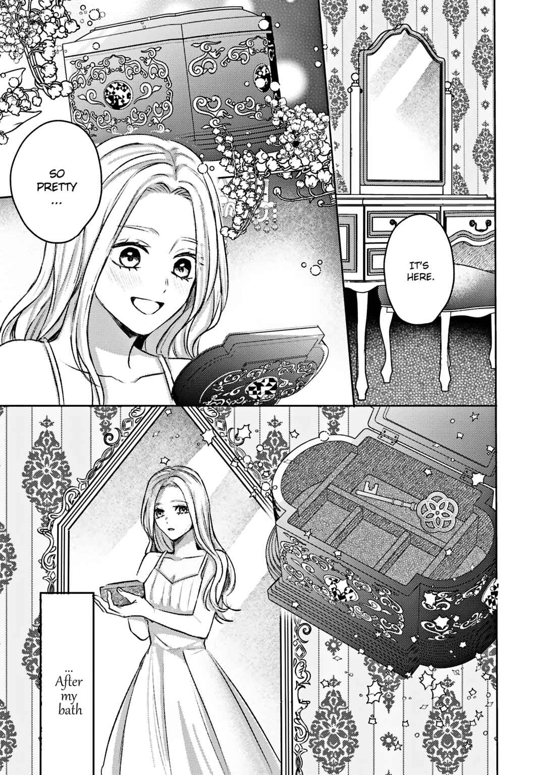 Page 7 Chapter 2 Ko, Konna Ikemen ga Watashi no Osananajimi de Konyakusha Desutte? Sasuga Akuyaku Reijou, Sore Kurai no Utsuwa Janakereba Konna Taiyaku Tsutomaranai Wa