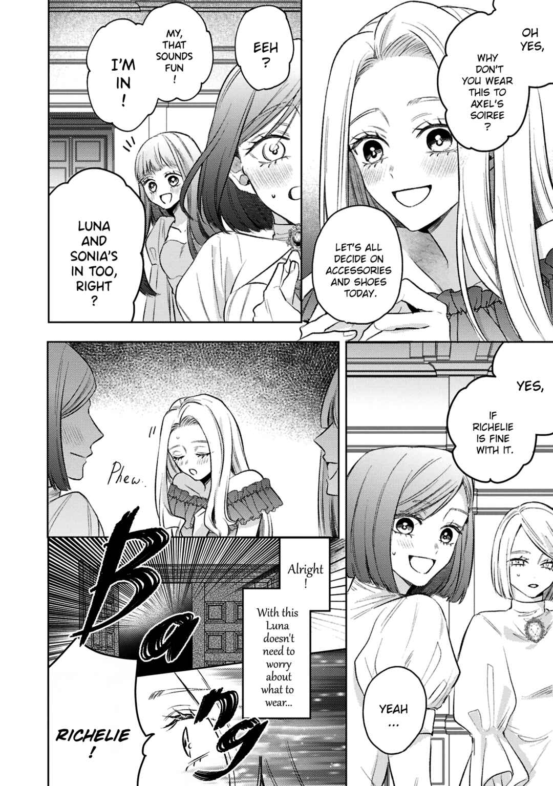 Page 3 Chapter 14 Ko, Konna Ikemen ga Watashi no Osananajimi de Konyakusha Desutte? Sasuga Akuyaku Reijou, Sore Kurai no Utsuwa Janakereba Konna Taiyaku Tsutomaranai Wa