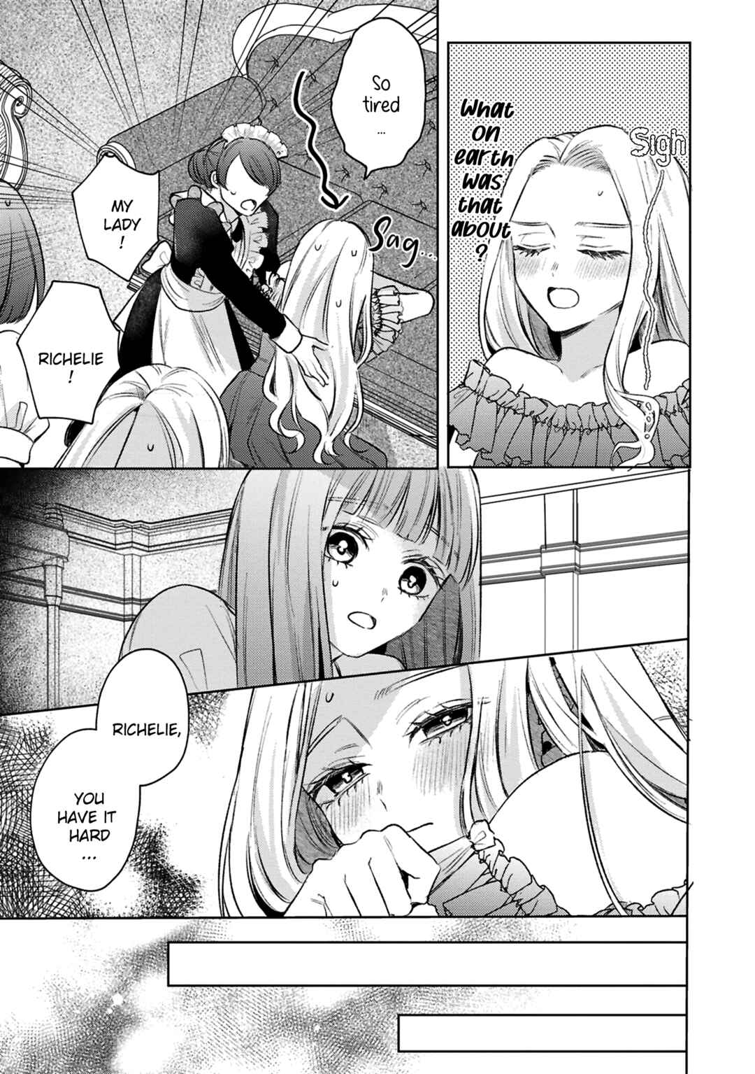 Page 8 Chapter 14 Ko, Konna Ikemen ga Watashi no Osananajimi de Konyakusha Desutte? Sasuga Akuyaku Reijou, Sore Kurai no Utsuwa Janakereba Konna Taiyaku Tsutomaranai Wa
