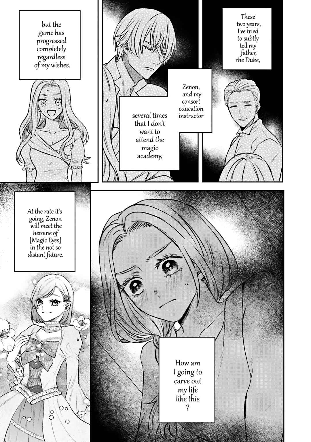 Page 15 Chapter 7 Ko, Konna Ikemen ga Watashi no Osananajimi de Konyakusha Desutte? Sasuga Akuyaku Reijou, Sore Kurai no Utsuwa Janakereba Konna Taiyaku Tsutomaranai Wa