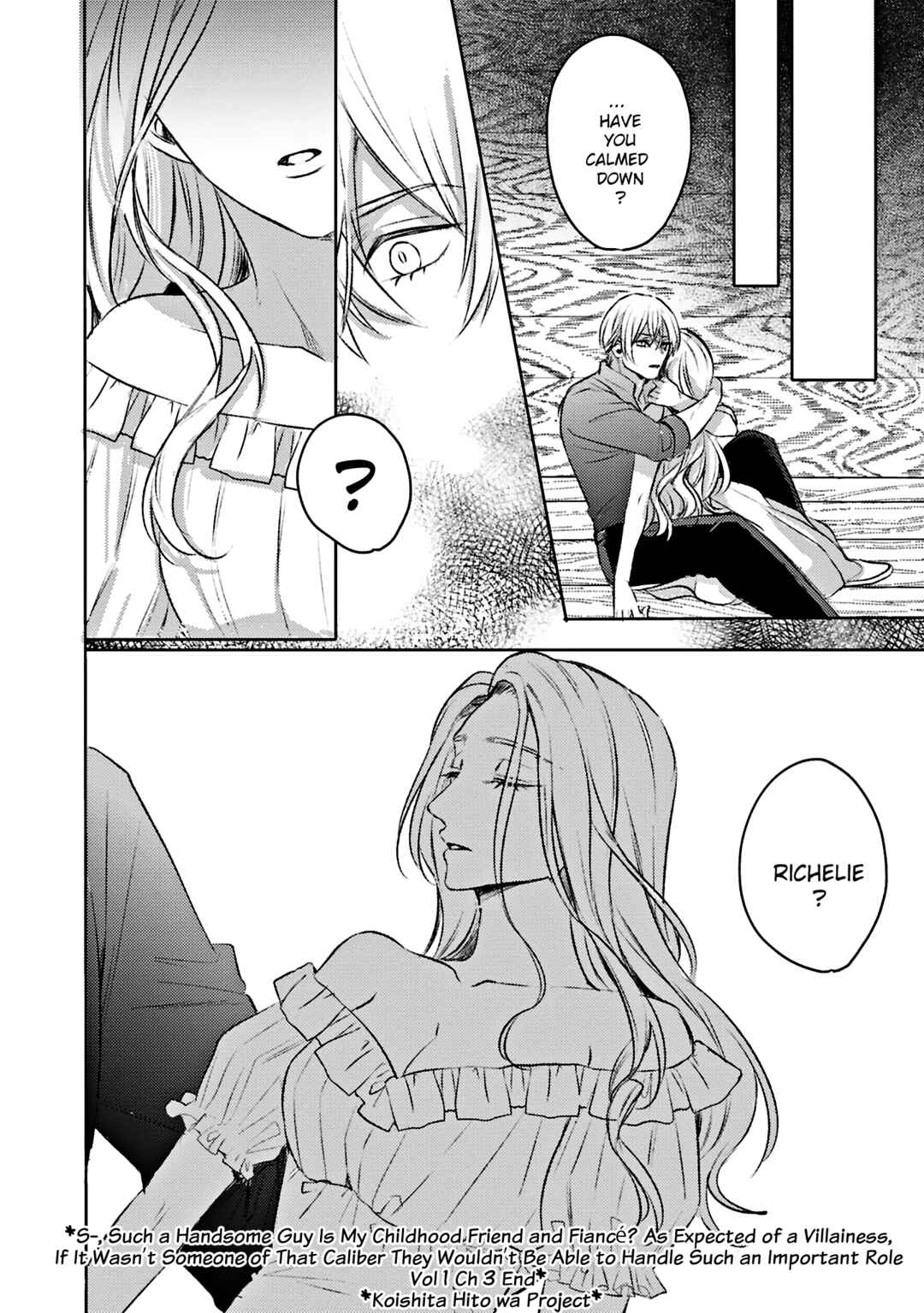 Page 31 Chapter 3 Ko, Konna Ikemen ga Watashi no Osananajimi de Konyakusha Desutte? Sasuga Akuyaku Reijou, Sore Kurai no Utsuwa Janakereba Konna Taiyaku Tsutomaranai Wa