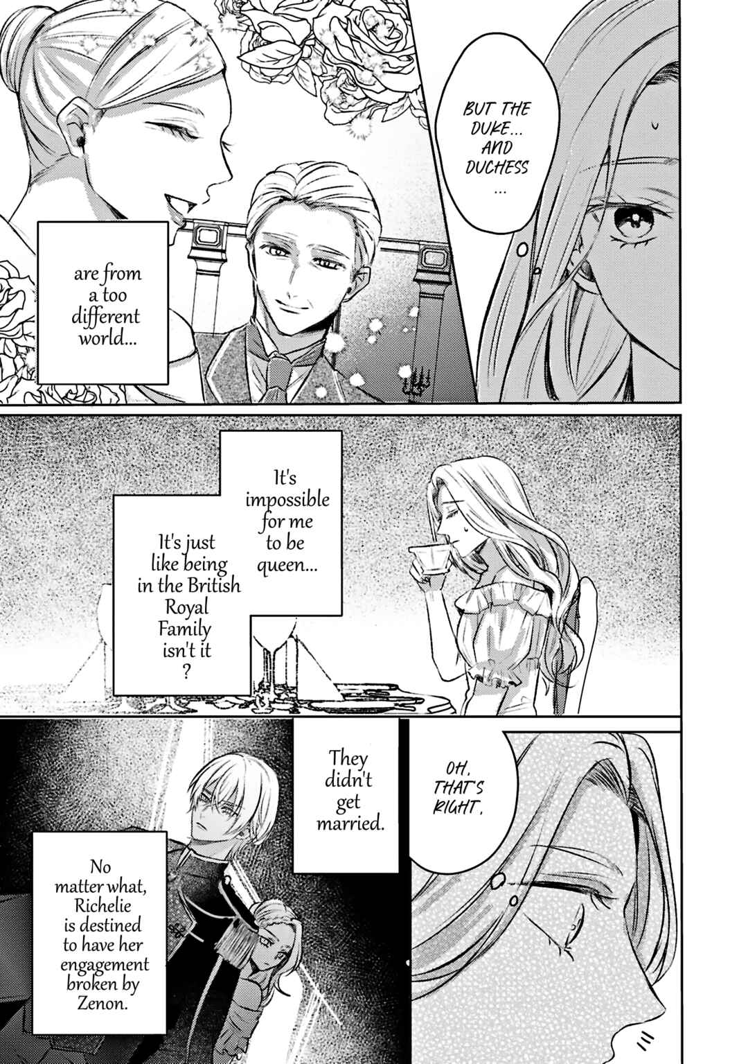 Page 6 Chapter 3 Ko, Konna Ikemen ga Watashi no Osananajimi de Konyakusha Desutte? Sasuga Akuyaku Reijou, Sore Kurai no Utsuwa Janakereba Konna Taiyaku Tsutomaranai Wa