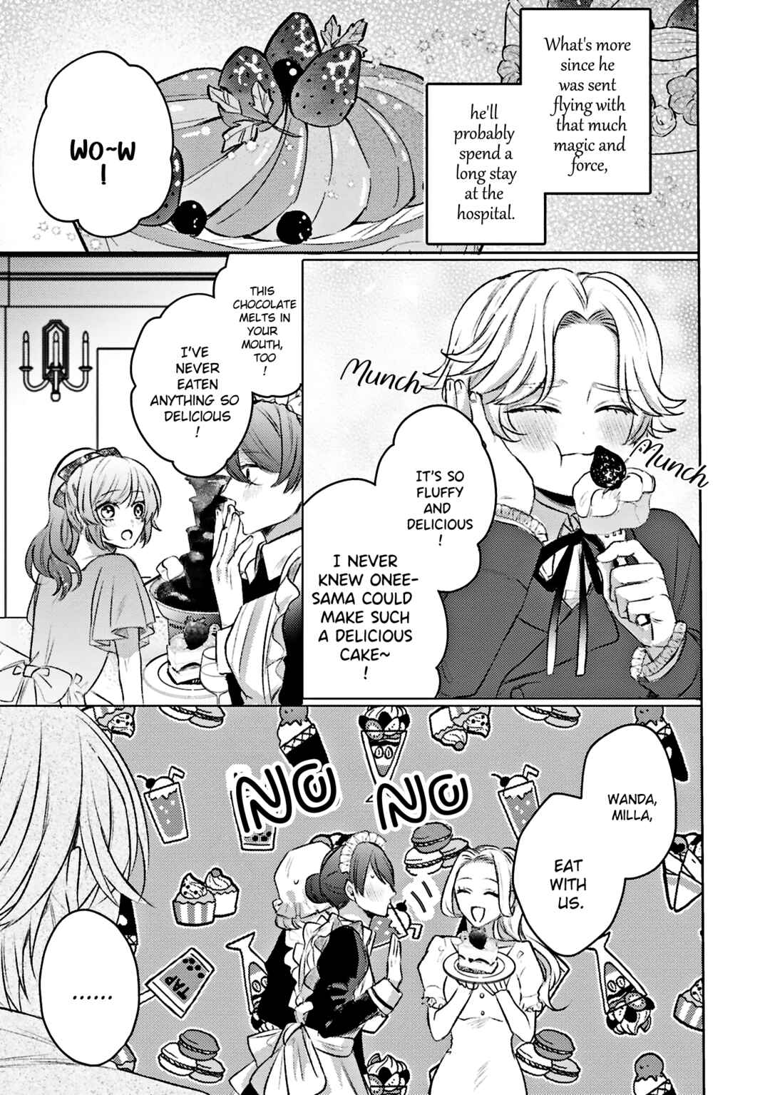 Page 17 Chapter 4 Ko, Konna Ikemen ga Watashi no Osananajimi de Konyakusha Desutte? Sasuga Akuyaku Reijou, Sore Kurai no Utsuwa Janakereba Konna Taiyaku Tsutomaranai Wa