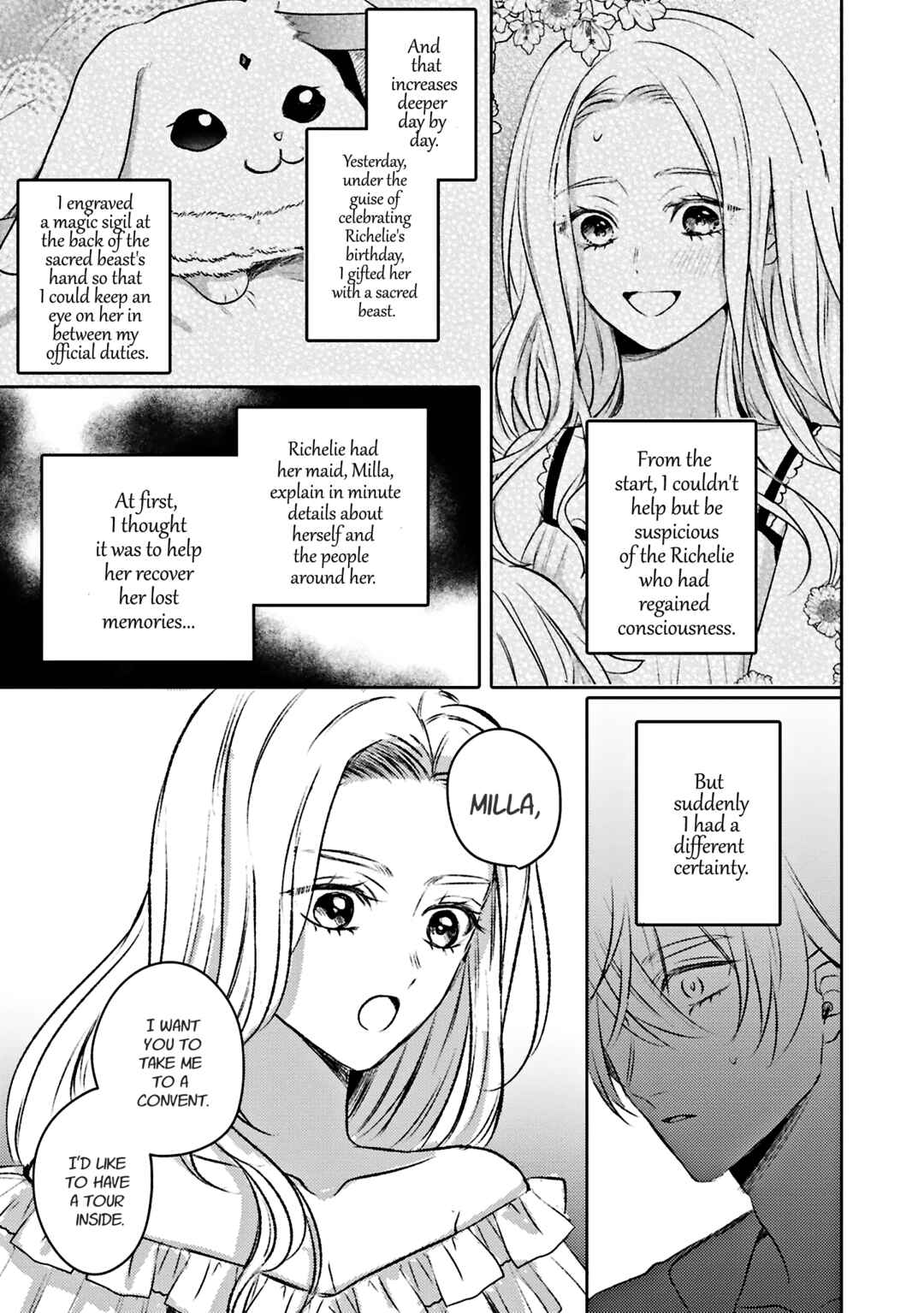 Page 25 Chapter 4 Ko, Konna Ikemen ga Watashi no Osananajimi de Konyakusha Desutte? Sasuga Akuyaku Reijou, Sore Kurai no Utsuwa Janakereba Konna Taiyaku Tsutomaranai Wa