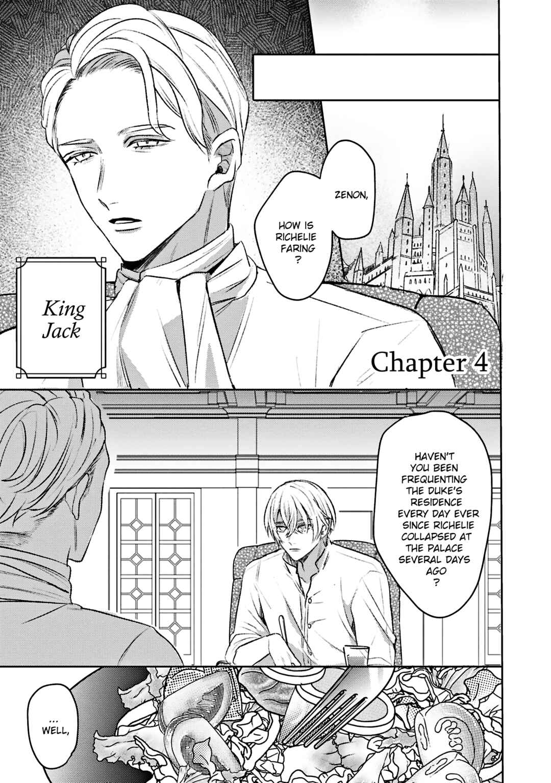 Page 3 Chapter 4 Ko, Konna Ikemen ga Watashi no Osananajimi de Konyakusha Desutte? Sasuga Akuyaku Reijou, Sore Kurai no Utsuwa Janakereba Konna Taiyaku Tsutomaranai Wa