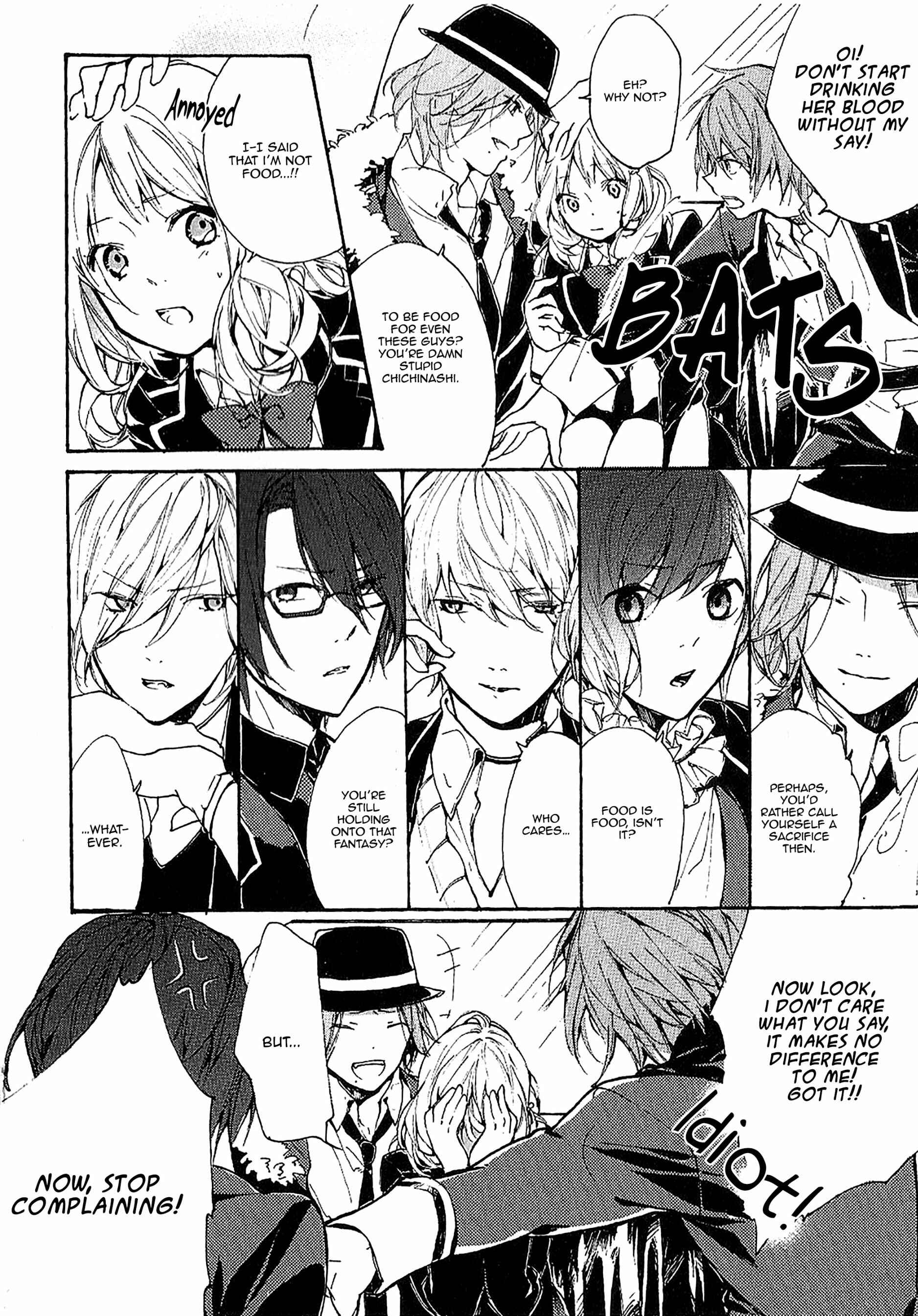 Page 4 Chapter 3 DIABOLIK LOVERS Anime Koushiki Anthology