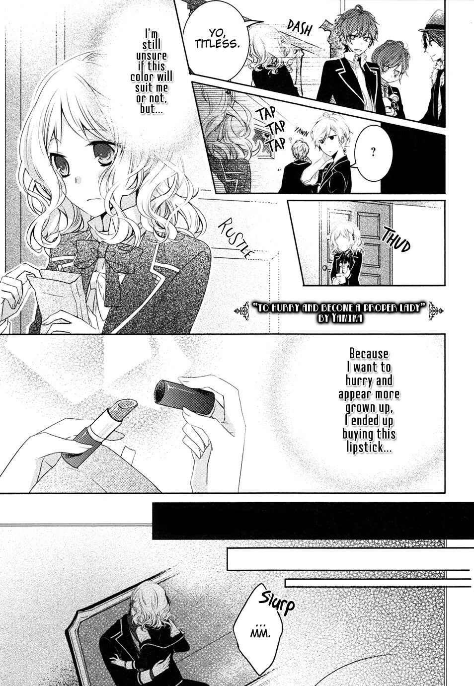 Page 1 Chapter 9 DIABOLIK LOVERS Anime Koushiki Anthology