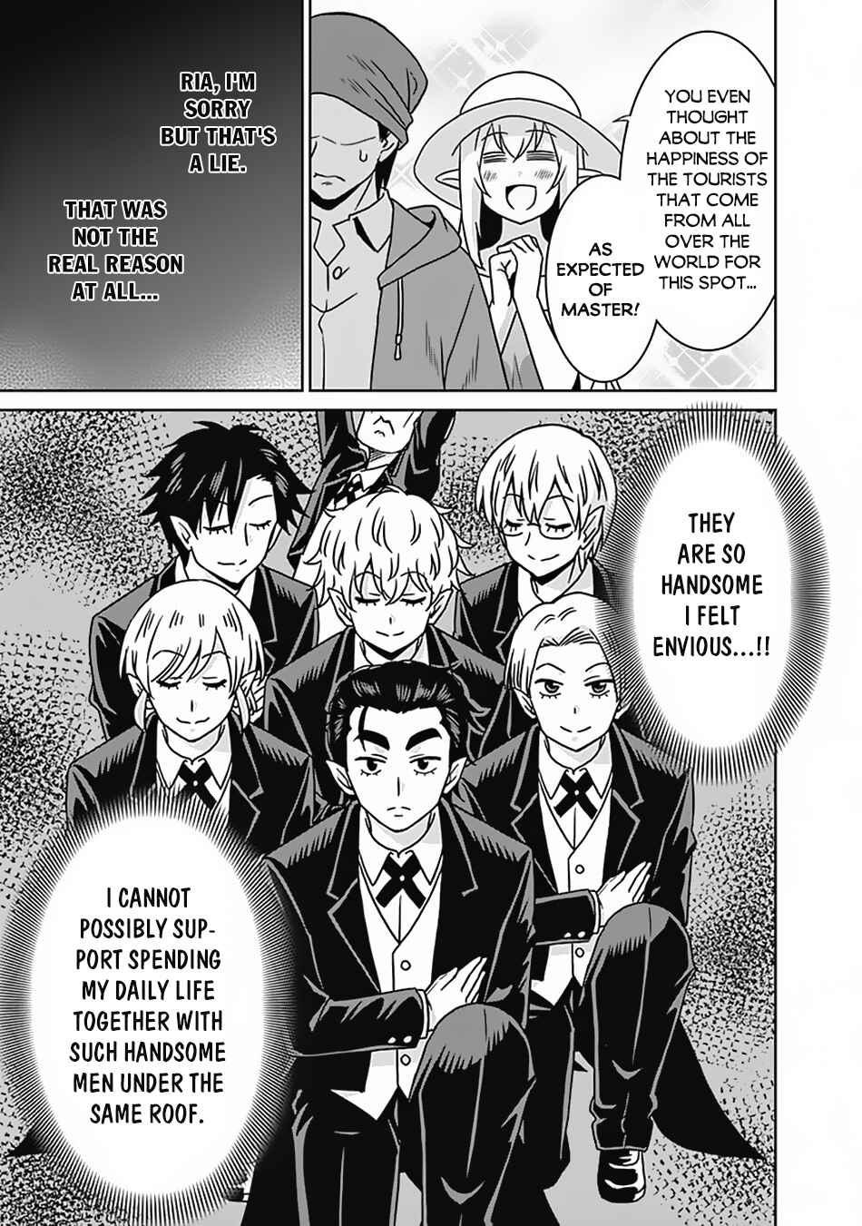 Page 10 Chapter 54 Saikyou no Shuzoku ga Ningen Datta Ken
