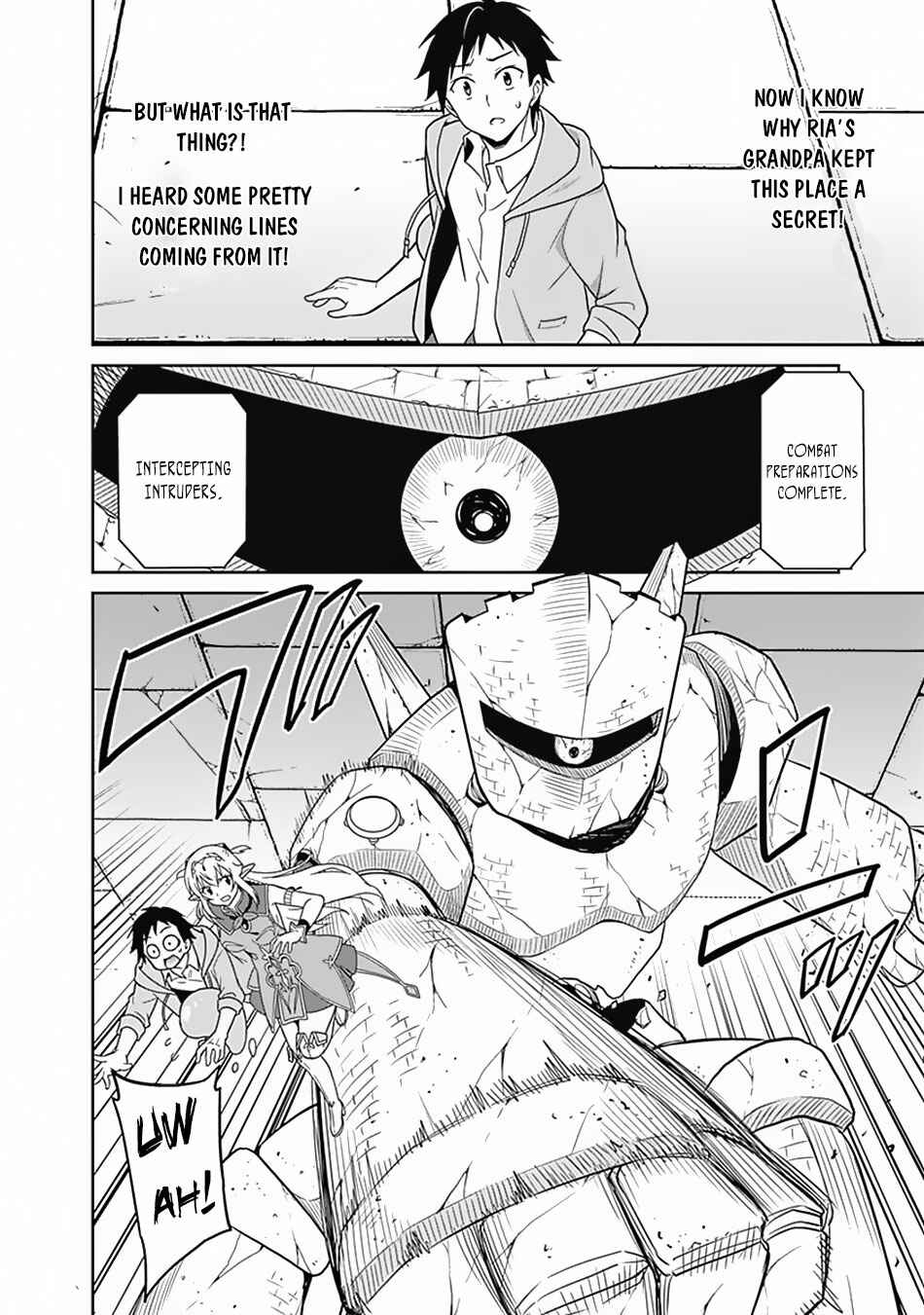 Page 9 Chapter 13 Saikyou no Shuzoku ga Ningen Datta Ken