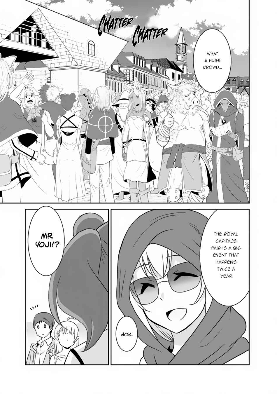Page 12 Chapter 21 Saikyou no Shuzoku ga Ningen Datta Ken