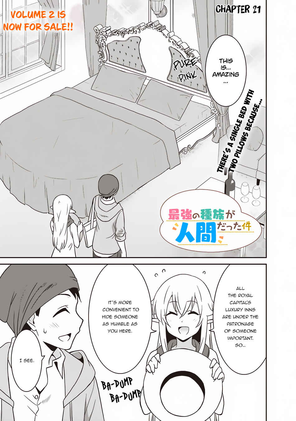Page 2 Chapter 21 Saikyou no Shuzoku ga Ningen Datta Ken